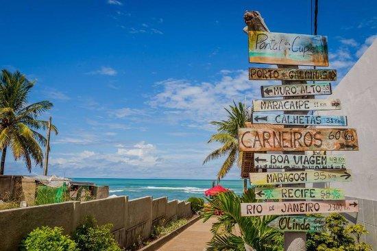 Palm Village - O Melhor De Cupe E Porto Pôrto das Galinhas Eksteriør billede